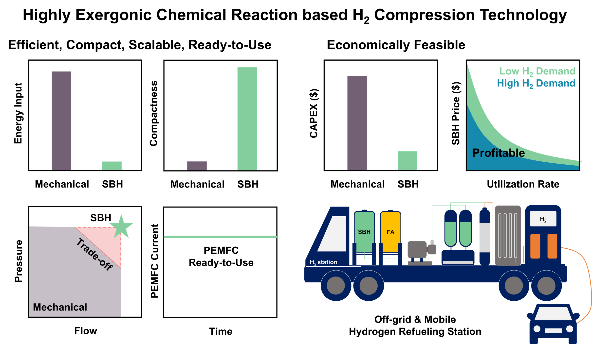 Sodium borohydride hydrolysis platform schematic